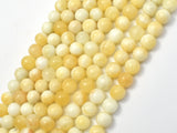 Honey Jade Beads, 8mm (8.5mm) Round Beads-BeadBasic