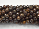 Bronzite Beads, 8mm Round Beads-BeadBasic