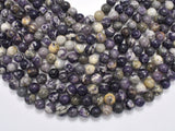Sugilite Beads, 10mm Round Beads, 15 Inch-BeadBasic