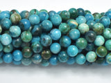 Hemimorphite Beads, 8mm Round Beads-BeadBasic