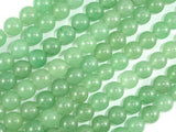 Green Aventurine Beads, 8mm, Round Beads-BeadBasic