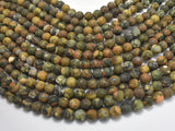 Matte Rhyolite Beads, 8mm, Round Beads-BeadBasic