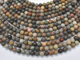 Polychrome Jasper, 8mm Round Bead-BeadBasic