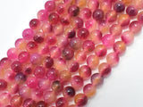 Jade - Pink, Red, 8mm Round-BeadBasic