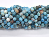 Apatite Beads, 6mm Round-BeadBasic