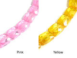 CZ beads, 6 x 8 mm Faceted Rectangle-BeadBasic