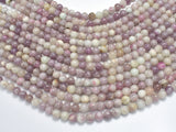 Lilac Jasper Beads, Pink Tourmaline Beads, 6mm Round Beads-BeadBasic