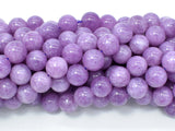 Malaysia Jade Beads- Lilac, 10mm Round Beads-BeadBasic