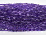 Amethyst Beads, 4mm (4.4mm), Round-BeadBasic
