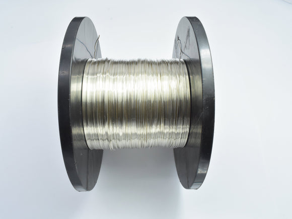 2 Feet 0.6mm 925 Sterling Silver Wire, Half Hard Wire-BeadBasic