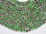 Mystic Aura Quartz-Red, Green, 8mm, Round, 14.5 Inch-BeadBasic