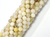Jade Beads, 8mm, Round Beads, 15 Inch-BeadBasic