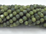 Matte Jade Beads, 6mm (6.6mm) Round-BeadBasic