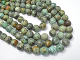 African Turquoise, 12mm Round Beads-BeadBasic