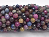 Ruby Sapphire Beads, 7mm (7.4mm) Round-BeadBasic