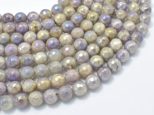 Mystic Coated Lavender Amethyst, 8mm Faceted-BeadBasic