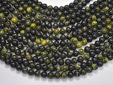 Tibetan Jade, Medicine King Stone, 8mm (8.6mm)-BeadBasic