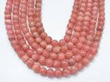 Rhodochrosite Beads, 5.8 mm Round Beads-BeadBasic