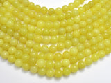 Lemon Jade, 10mm Round beads-BeadBasic