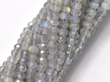 Labradorite Beads, 2.2x3.2mm Micro Faceted Rondelle-BeadBasic
