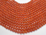 Carnelian Beads, Round, 8mm-BeadBasic