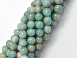 Russian Amazonite Beads, 10mm Round-BeadBasic