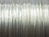 1foot 0.8mm 925 Sterling Silver Wire, Half Hard Wire, Round Wire,-BeadBasic