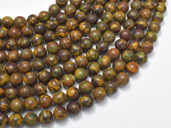 Candy Jasper Beads, 8mm (8.4mm), Round, 15.5 Inch-BeadBasic