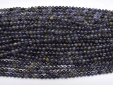 Iolite Beads, 4mm (4.6mm), Round Beads-BeadBasic