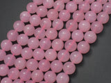 Rose Quartz Beads, 10mm (10.4mm) Round Beads-BeadBasic