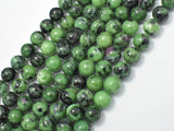 Ruby Zoisite Beads, Round, 10mm-BeadBasic