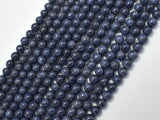 Blue Sapphire Beads, 4.5mm (4.8mm)-BeadBasic