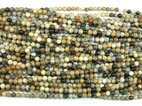 Silver Leaf Jasper Beads, 4mm (4.4 mm)-BeadBasic