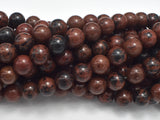 Mahogany Obsidian Beads, Round, 10mm-BeadBasic