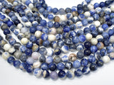 Sodalite Beads, 10mm Round Beads-BeadBasic