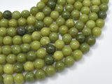 Canadian Jade Beads, 8mm Round Beads-BeadBasic