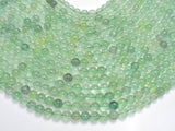 Green Fluorite Beads, 8mm Round Beads-BeadBasic