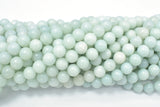 Amazonite Beads, Round, 8mm (8.5mm)-BeadBasic