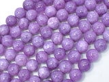 Malaysia Jade Beads- Lilac, 10mm Round Beads-BeadBasic