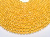 Citrine Beads, 8mm Round Beads-BeadBasic
