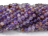 Super Seven Beads, Cacoxenite Amethyst, 6mm Round-BeadBasic