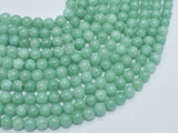 Malaysia Jade Beads- Green, Burma Jade Color, 6mm, Round-BeadBasic