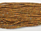 Wood Jasper Beads Round 4mm-BeadBasic