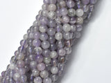 Amethyst Beads, 6mm(6.5mm) Round-BeadBasic