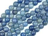 Blue Aventurine, 10mm Round Beads-BeadBasic