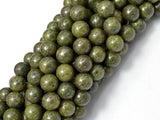 Epidote-Pyrite Inclusion, 8mm(8.3mm) Round beads-BeadBasic