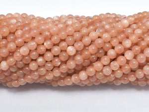 Sunstone Beads, 4mm, Round Beads-BeadBasic
