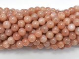 Sunstone Beads, 6mm (6.5mm) Round-BeadBasic