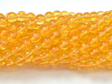 Citrine Beads, 8mm Round Beads-BeadBasic