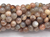 Sunstone Beads, Moonstone Beads, 8mm (8.5mm) Round-BeadBasic